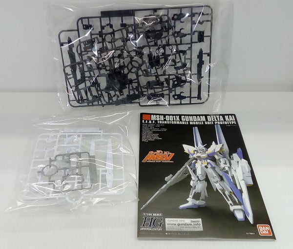 【中古】【未組立】HGUC　1/144　ガンダムデルタカイ　「機動戦士ガンダムUC MSV」＜プラモデル＞（代引き不可）6514