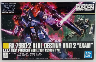 【中古】【未組立】HG　1/144　ブルーディスティニー2号機”EXAM”　「機動戦士ガンダム外伝　THE BLUE DESTINY」...