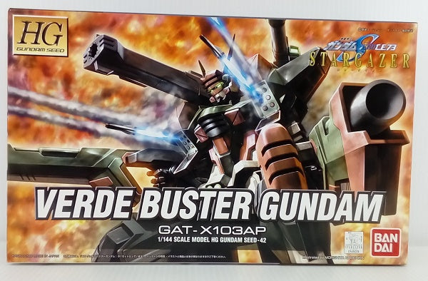 【中古】【未組立】1/144 HG GAT-X103AP ヴェルデバスターガンダム「機動戦士ガンダムSEED C.E.73 STARGAZER」 [0145074]＜プラモデル＞（代引き不可）6514