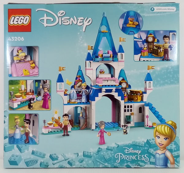 【中古】【未開封】LEGO シンデレラとプリンス・チャーミングのステキなお城 「レゴ ディズニープリンセス」 43206＜おもちゃ＞（代引き不可）6514