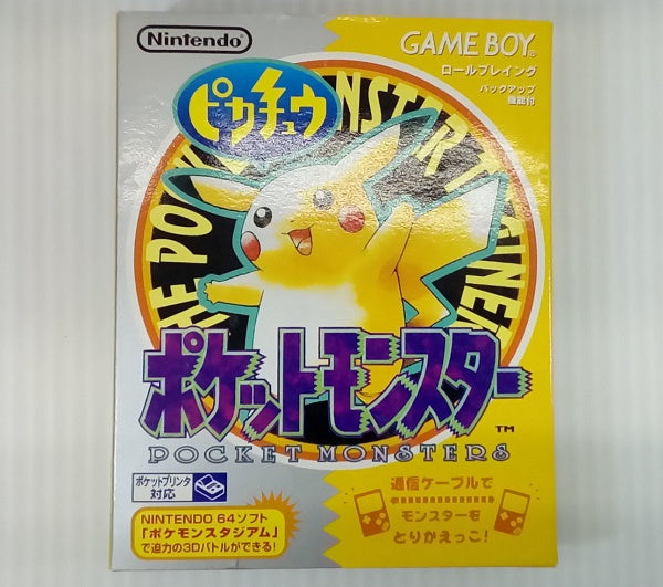 【中古】【開封品】【起動確認済】GBソフト ポケットモンスター ピカチュウ＜レトロゲーム＞（代引き不可）6514