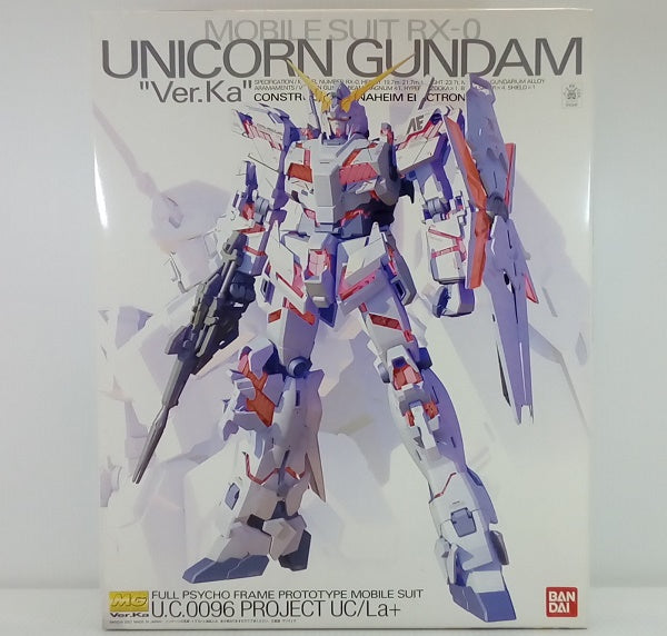 【中古】【未組立】1/100 MG RX-0 ユニコーンガンダム Ver.Ka 「機動戦士ガンダムUC」 [0152245]＜プラモデル＞（代引き不可）6514