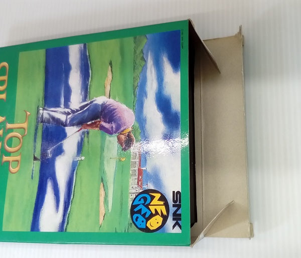 【中古】【箱説あり】【動作確認済】TOP PLAYER'S GOLF (トッププレイヤーズゴルフ)　NEO GEO　ネオジオROMカセット＜レトロゲーム＞（代引き不可）6514