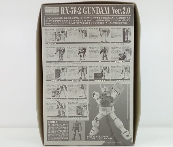 【中古】【未組立】1/100 MG RX-78-2 ガンダム Ver.2.0「機動戦士ガンダム」 [0155520]＜プラモデル＞（代引き不可）6514