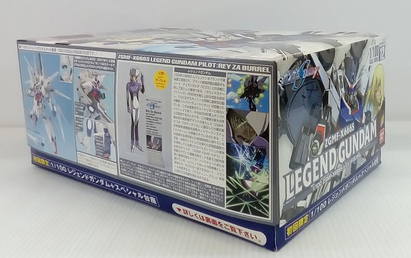 【中古】【未組立】1/100 ZGMF-X666S レジェンドガンダム 「機動戦士ガンダムSEED DESTINY」 [0143423] 初回限定版 スペシャル台座付＜プラモデル＞（代引き不可）6514