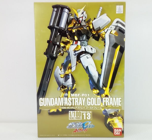 【中古】【未組立】1/100　ガンダムアストレイ　ゴールドフレーム　「機動戦士ガンダムSEED」＜プラモデル＞（代引き不可）6514