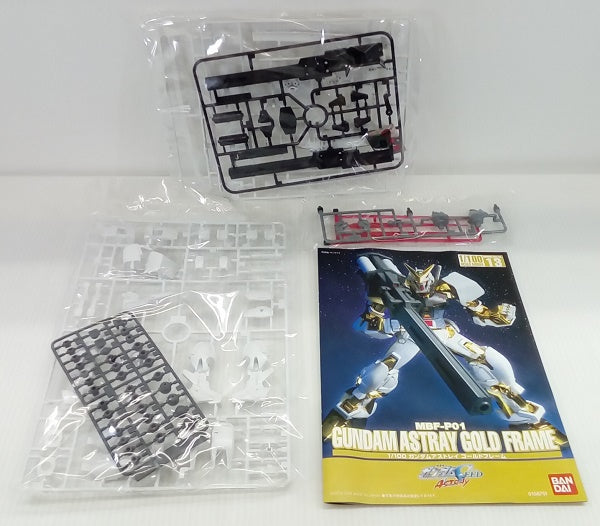 【中古】【未組立】1/100　ガンダムアストレイ　ゴールドフレーム　「機動戦士ガンダムSEED」＜プラモデル＞（代引き不可）6514