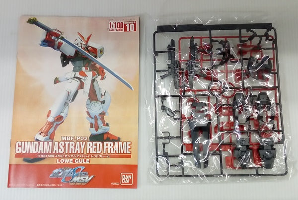 【中古】【未組立】1/100 アストレイレッドフレーム「機動戦士ガンダムSEED MSV」＜プラモデル＞（代引き不可）6514