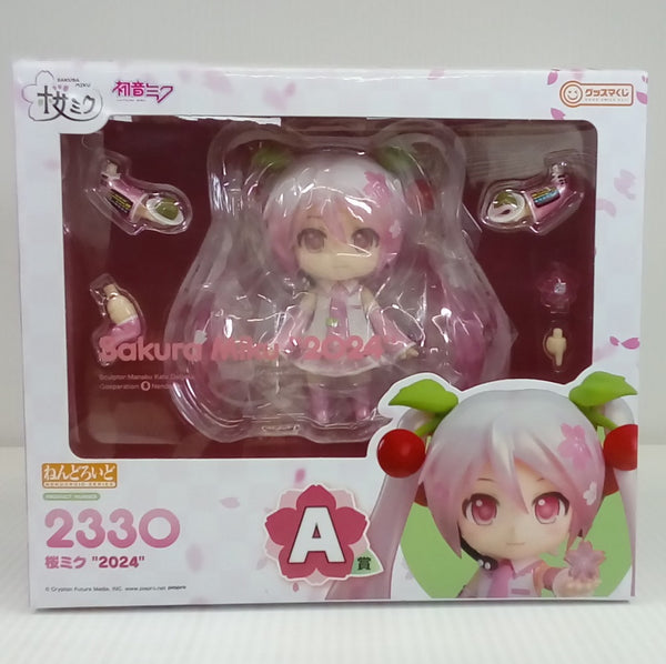 【中古】【未開封】ねんどろいど 桜ミク “2024” 「グッスマくじ 桜ミク“2024”」 A賞＜フィギュア＞（代引き不可）6514