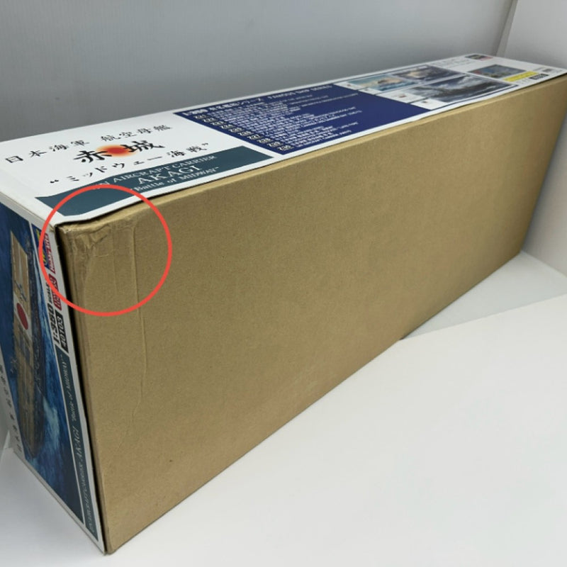 【中古】【未組立】1/350 日本海軍 航空母艦 赤城 ”ミッドウェー海戦” [40103]＜プラモデル＞（代引き不可）6514
