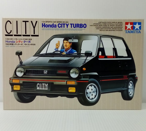 【中古】【未組立】1/24 Honda シティ ターボ 「スポーツカーシリーズ No.369」 特別販売製品 [24369]＜プラモデル＞（代引き不可）6514