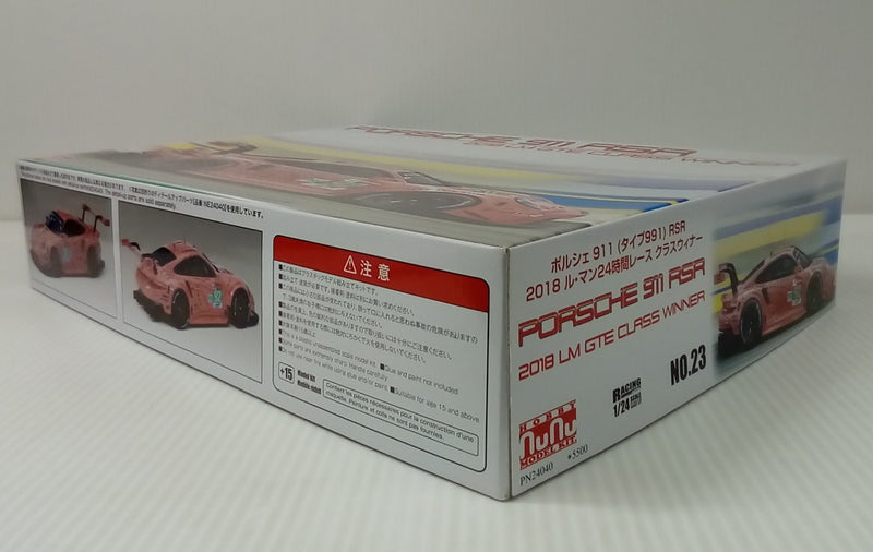 【中古】【未組立】1/24 ポルシェ 911 (タイプ991) RSR 2018 ル・マン24時間レース クラスウィナー[PN24040]＜プラモデル＞（代引き不可）6514