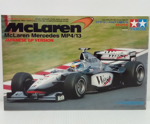 【中古】【未組立】1/20 マクラーレン メルセデス MP4/13 日本GP仕様 「グランプリコレクションNo.47」 [20047]＜プラモデル＞（代引き不可）6514