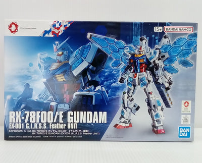 【中古】【未組立】1/144 EXPO2025 RX-78F00/E ガンダム (EX-001 グラスフェザー装備) 「GUNDAM ...