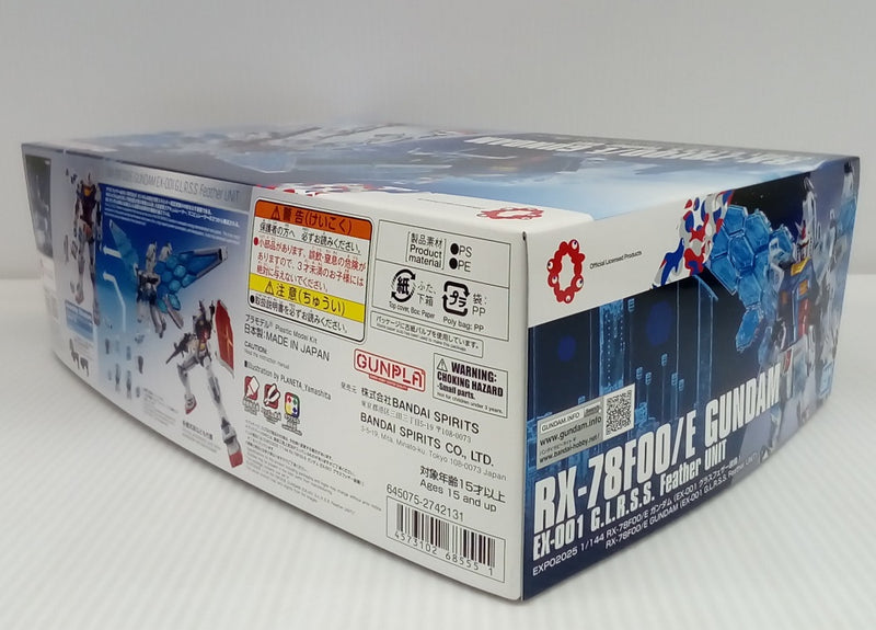 【中古】【未組立】1/144 EXPO2025 RX-78F00/E ガンダム (EX-001 グラスフェザー装備) 「GUNDAM NEXT FUTURE PAVILION」＜プラモデル＞（代引き不可）6514