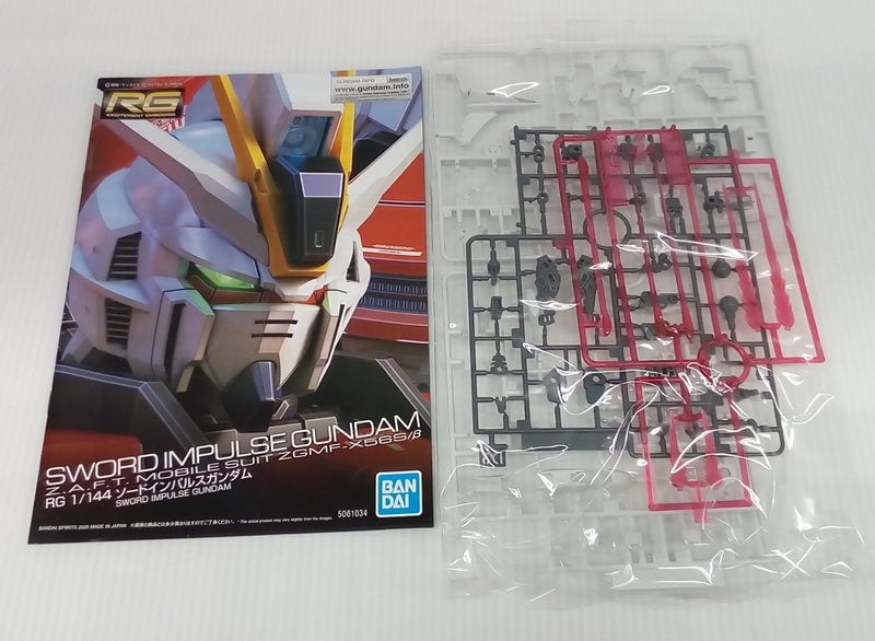 【中古】【未組立】1/144 RG ZGMF-X56S/β ソードインパルスガンダム 「機動戦士ガンダムSEED DESTINY」[5061034]＜プラモデル＞（代引き不可）6514
