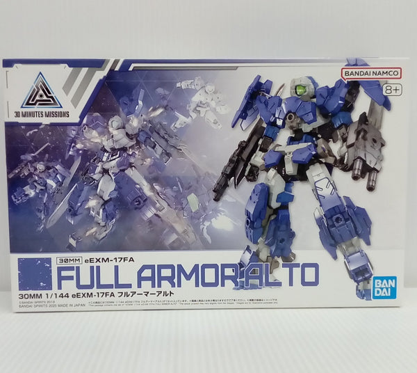 【中古】【未組立】1/144 eEXM-17FA フルアーマーアルト 「30 MINUTES MISSIONS」 [5068319]＜プラモデル＞（代引き不可）6514