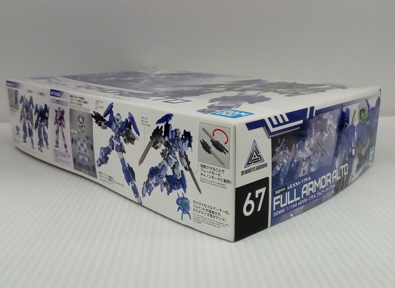 【中古】【未組立】1/144 eEXM-17FA フルアーマーアルト 「30 MINUTES MISSIONS」 [5068319]＜プラモデル＞（代引き不可）6514