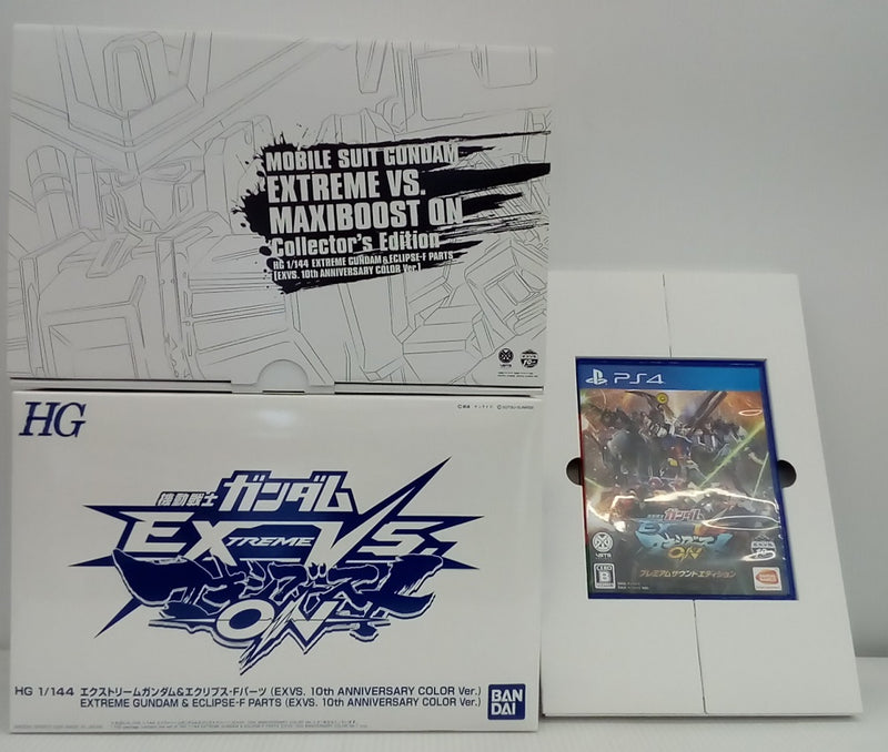 【中古】【未組立】HG 1/144 エクストリームガンダム＆エクリプス-Fパーツ(EXVS. 10th ANNIVERSARY COLOR Ver.)＜プラモデル＞（代引き不可）6514