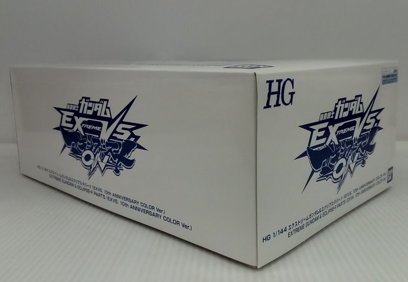 【中古】【未組立】HG 1/144 エクストリームガンダム＆エクリプス-Fパーツ(EXVS. 10th ANNIVERSARY COLOR Ver.)＜プラモデル＞（代引き不可）6514