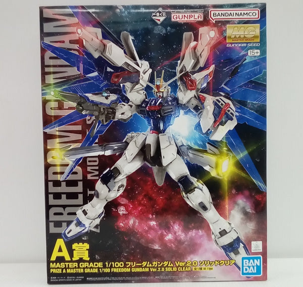 【中古】【未組立】1/100 MG フリーダムガンダム Ver.2.0 ソリッドクリア 「一番くじ 機動戦士ガンダム ガンプラ 2023」 A賞＜プラモデル＞（代引き不可）6514