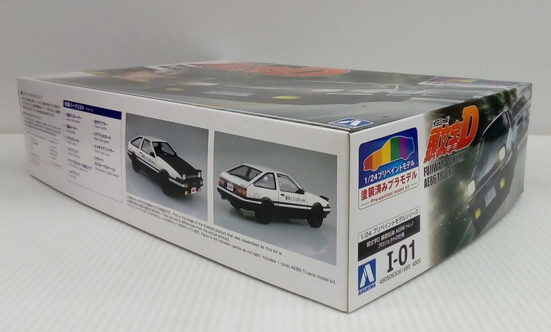【中古】【未組立】1/24 藤原拓海 AE86 トレノ プロジェクトD仕様 「頭文字D」 プリペイントモデルシリーズ No.I-01 [061985]＜プラモデル＞（代引き不可）6514