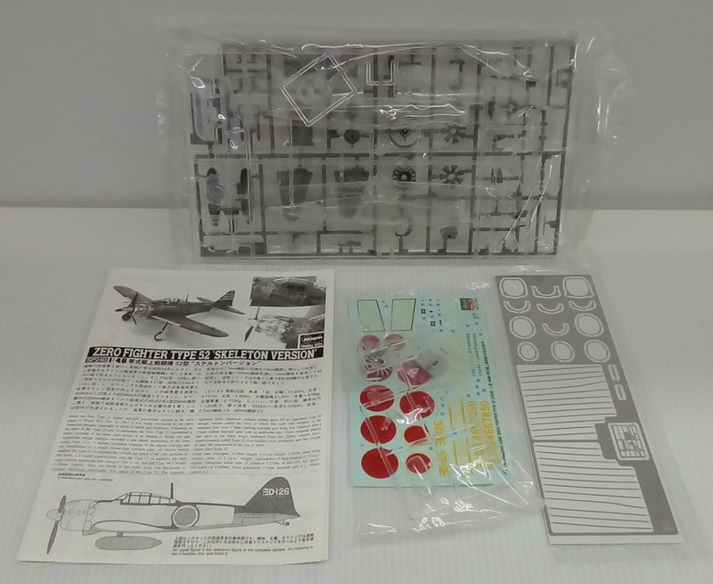 【中古】【未組立】1/48 三菱 A6M5 零式艦上戦闘機 五二型 ‘スケルトンバージョン’ 「SP240」 [51940]＜プラモデル＞（代引き不可）6514