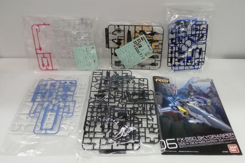 【中古】【未組立】【セット】1/144 RG GAT-X105 エールストライクガンダム＋1/144 RG FX550 スカイグラスパー ランチャー＜プラモデル＞（代引き不可）6514