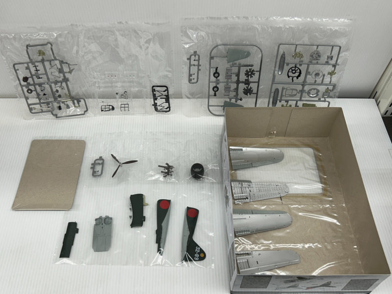 【中古】【未組立】1/48 零式艦上戦闘機52型夜戦(第332海軍航空隊) 「技MIX航空機シリーズ 内部構造再現 ST02」 [272403]＜プラモデル＞（代引き不可）6514