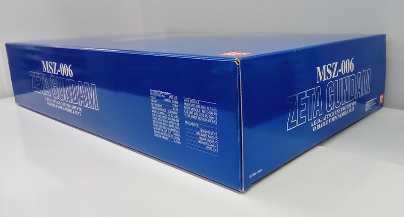 【中古】【未組立】1/60 PG MSZ-006 Zガンダム 「機動戦士Zガンダム」 [0075680]＜プラモデル＞（代引き不可）6514