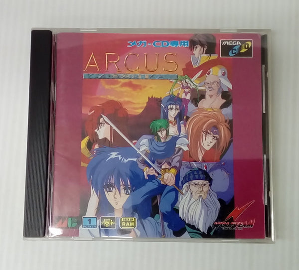 【中古】【動作未確認】メガCD アークス I・II・III＜レトロゲーム＞（代引き不可）6514
