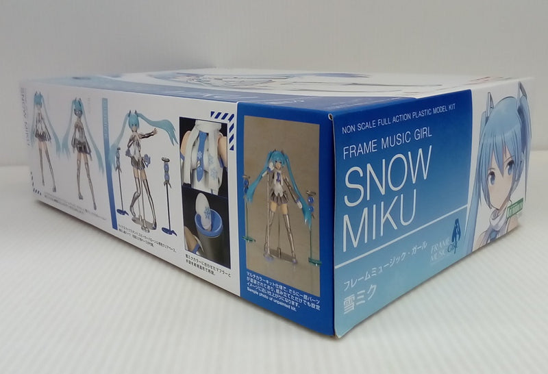 【中古】【未組立】フレームミュージック・ガール 雪ミク 「VOCALOID」 フレームアームズ・ガール [FG068]＜プラモデル＞（代引き不可）6514