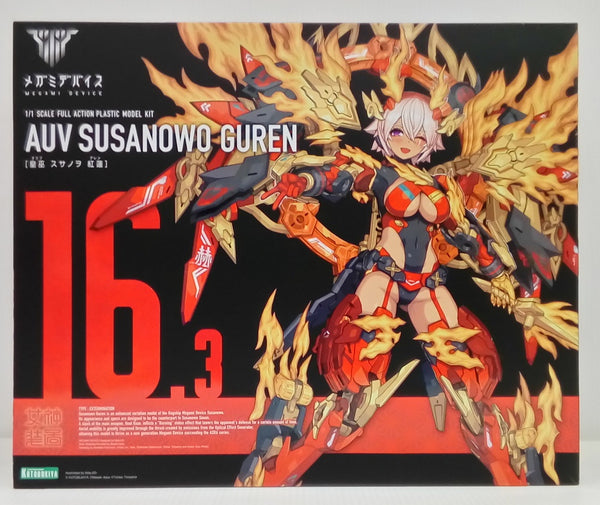 【中古】【未開封】【未組立】1/1 皇巫 スサノヲ 紅蓮 「メガミデバイス」 [KP745]＜プラモデル＞（代引き不可）6514