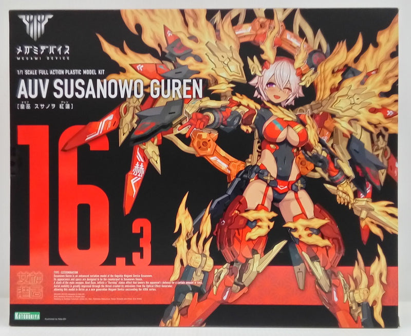 【中古】【未開封】【未組立】1/1 皇巫 スサノヲ 紅蓮 「メガミデバイス」 [KP745]＜プラモデル＞（代引き不可）6514