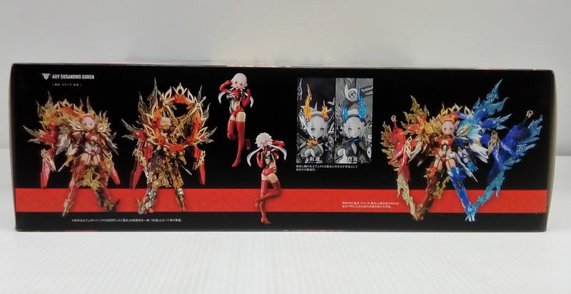 【中古】【未開封】【未組立】1/1 皇巫 スサノヲ 紅蓮 「メガミデバイス」 [KP745]＜プラモデル＞（代引き不可）6514