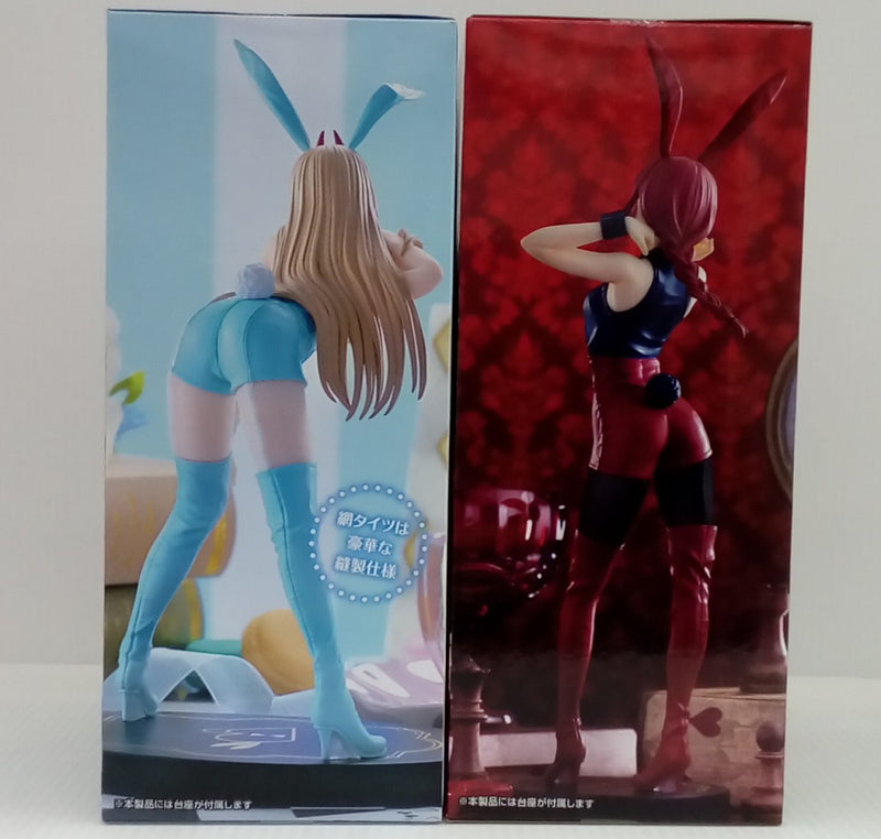【中古】【未開封】【セット】マキマ Red ver.＆パワー Light biue ver.「チェンソーマン」BiCute Bunnies Figure ROUND1限定＜フィギュア＞（代引き不可）6514