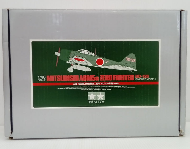 【中古】【開封品】1/48 三菱 零式艦上戦闘機五二型 甲 ヨD-126号機 「マスターワークコレクション No.74」 [21074-000]＜おもちゃ＞（代引き不可）6514