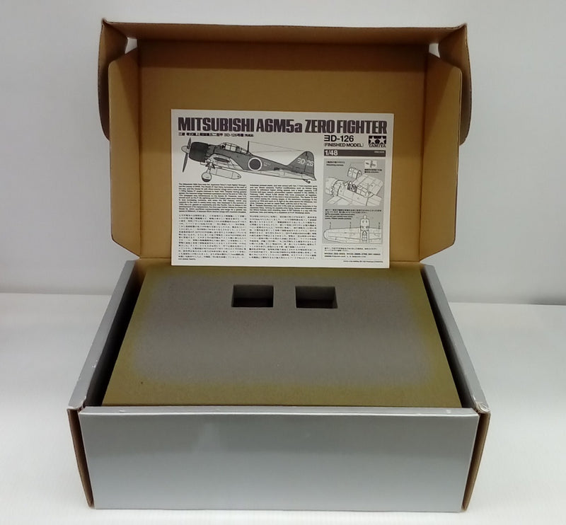 【中古】【開封品】1/48 三菱 零式艦上戦闘機五二型 甲 ヨD-126号機 「マスターワークコレクション No.74」 [21074-000]＜おもちゃ＞（代引き不可）6514