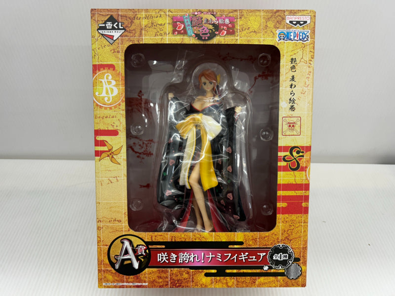 中古】【未開封】咲き誇れ!ナミフィギュア 「一番くじ ワンピース 