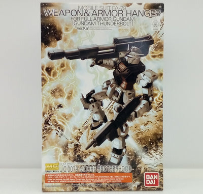 【中古】【未組立】1/100 MG ウエポン＆アーマーハンガー FOR フルアーマー・ガンダム Ver.Ka(GUNDAM THUND...