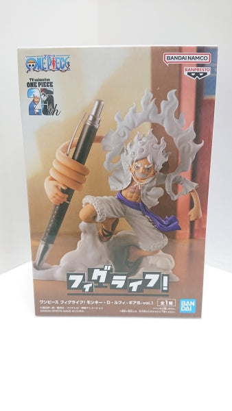 【中古】【未開封】モンキー・D・ルフィ 「ワンピース」 フィグライフ！モンキー・D・ルフィ-ギア5-vol.1＜フィギュア＞（代引き不可）6517