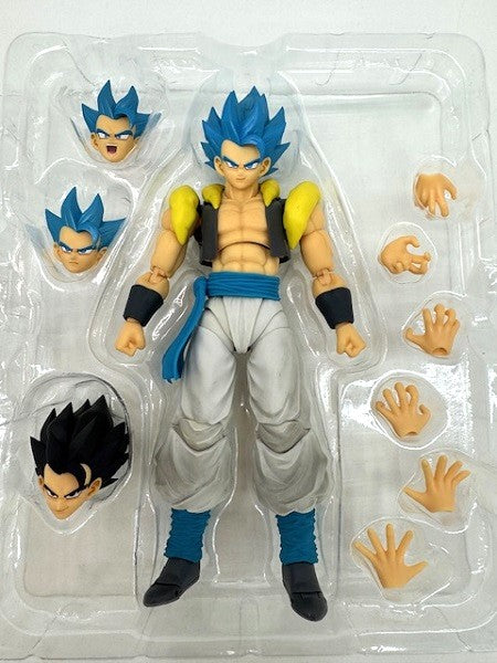 【中古】【開封済】S.H.Figuarts スーパーサイヤ人ゴッドスーパーサイヤ人ゴジータ 「ドラゴンボール超 ブロリー」＜フィギュア＞（代引き不可）6517