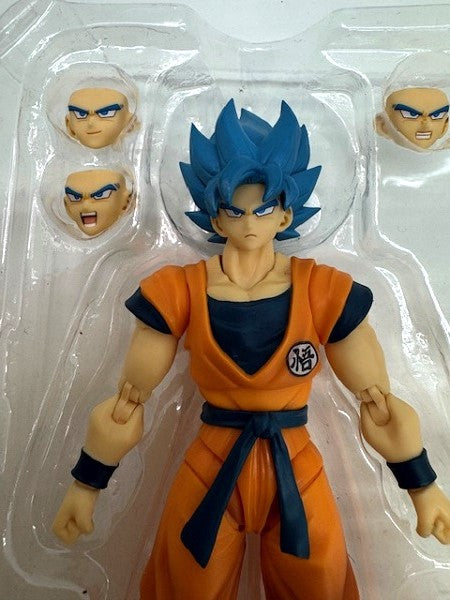 【中古】【開封済】S.H.Figuarts スーパーサイヤ人ゴッドスーパーサイヤ人 孫悟空 -超- 「ドラゴンボール超 ブロリー」＜フィギュア＞（代引き不可）6517