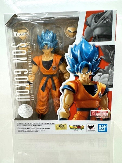 【中古】【開封済】S.H.Figuarts スーパーサイヤ人ゴッドスーパーサイヤ人 孫悟空 -超- 「ドラゴンボール超 ブロリー」＜フ...