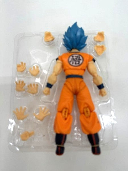 【中古】【開封済】S.H.Figuarts スーパーサイヤ人ゴッドスーパーサイヤ人 孫悟空 -超- 「ドラゴンボール超 ブロリー」＜フィギュア＞（代引き不可）6517