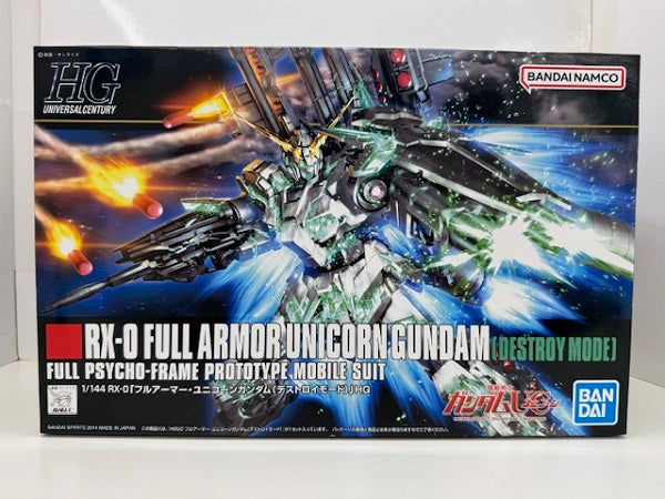 【中古】【未組立】1/144 HGUC RX-0 フルアーマーユニコーンガンダム(デストロイモード) 「機動戦士ガンダムUC episode 7」[5058005]＜プラモデル＞（代引き不可）6517