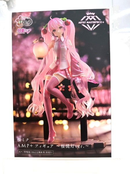 【中古】【未開封】桜ミク 「キャラクター・ボーカル・シリーズ01 初音ミク」 AMP+ フィギュア〜桜提灯ver.〜＜フィギュア＞（代引き不可）6517