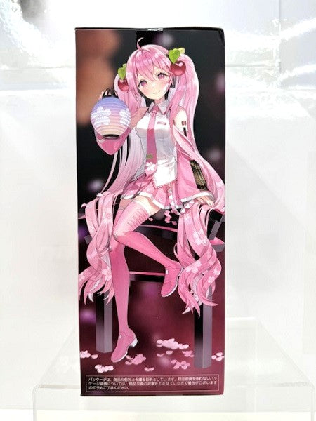 【中古】【未開封】桜ミク 「キャラクター・ボーカル・シリーズ01 初音ミク」 AMP+ フィギュア〜桜提灯ver.〜＜フィギュア＞（代引き不可）6517