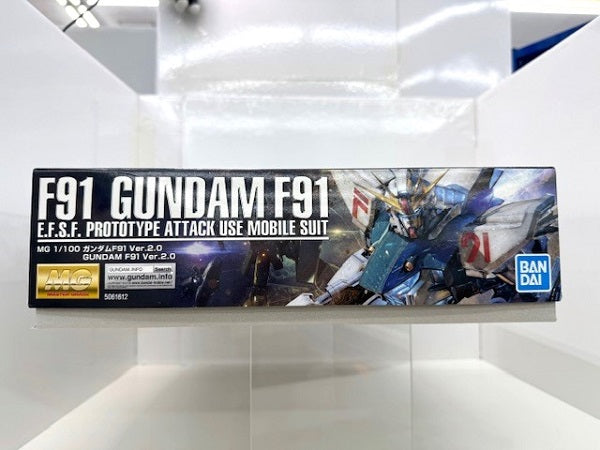 【中古】【未組立】1/100 MG F91 ガンダムF91 Ver.2.0 「機動戦士ガンダムF91」 [5061612]＜プラモデル＞（代引き不可）6517