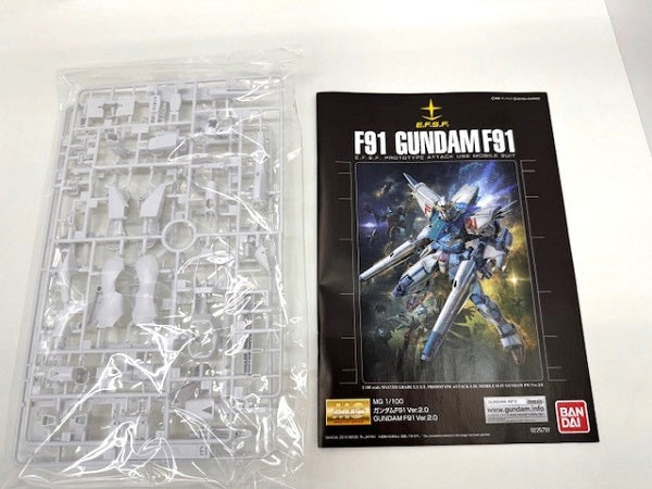 【中古】【未組立】1/100 MG F91 ガンダムF91 Ver.2.0 「機動戦士ガンダムF91」 [5061612]＜プラモデル＞（代引き不可）6517